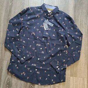 Original Penguin "Team Spirit" button down Shirt